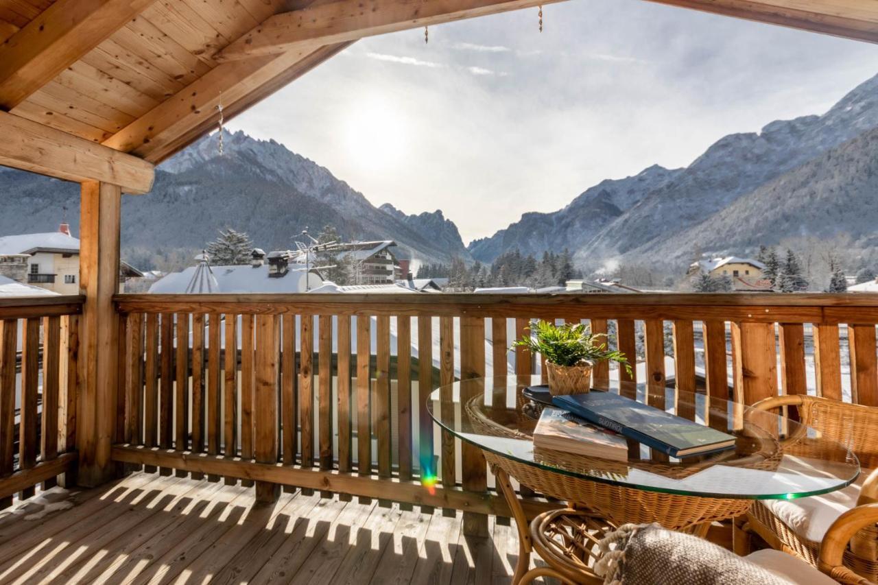 Ferienwohnung Casa Flora Toblach Exterior foto