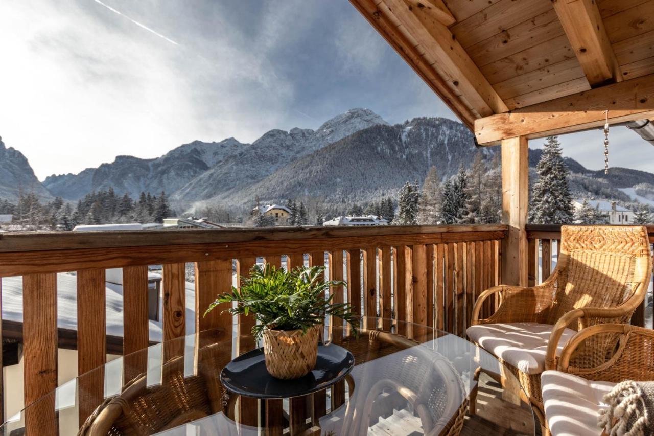 Ferienwohnung Casa Flora Toblach Exterior foto